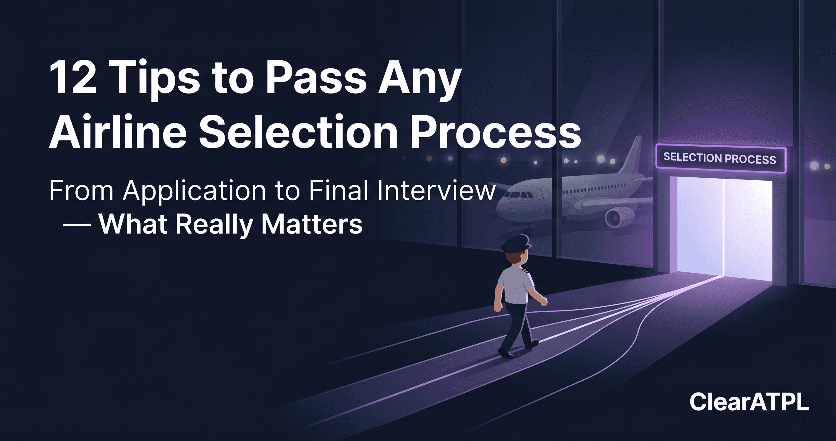 12 Tips to Pass Any Airline Selection Process: The Ultimate Pilot Assessment Guide